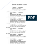 Ficha de Evolução - D&D 3.5 Anão Guerreiro