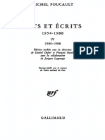 Foucault - Dits Et Écrits IVa PDF