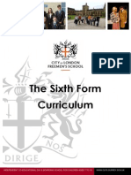 Sixth Form Curriculum 2014