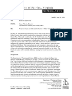 Proposed Scope & Schedule For Reston Study - Zook - 063009