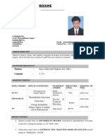 Prasanth Resume