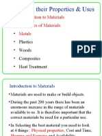 A Materials Properties Uses