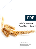 Policy Brief India Food Security Act