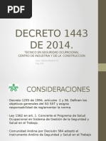 Decreto 1443 de 2014