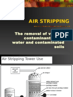 Air Stripping: The Removal of Volatile Contaminants From Water and Contaminated Soils