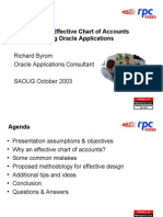 Designing An Effective Chart of Accounts Structure