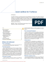 Traitement Médical de L'arthrose PDF