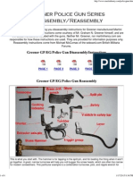 Greener GP EG Police Gun Reassembly