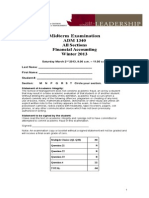 ADM 1340 Midterm Exam Feb1-2013-Solutions