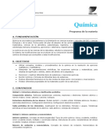 Quimica - Programa Intensiva