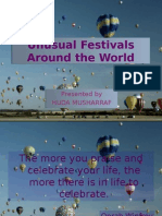 Unusual Festivals Around The World