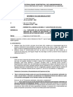 Informe #13 - Respuesta A Solicitud de Adicional de Obra