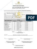 2006 Certificado 4-6 Mineduc