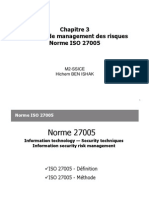 Méthode de Management Des Risques Norme ISO 27005