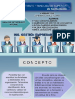 Unidad 3 Analisis Estrategico Interno