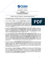 Assignment / Tugasan HBEF2103 Educational Psychology January 2015 Semester