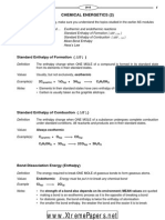 Chemical Energetics