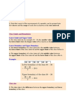 Statistics Notes SPM Add Maths