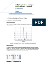 Sistema DigitaL Analogico