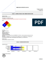 Mercuric Nitrate 0.0141N: Section 1 - Chemical Product and Company Identification