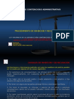 Procedimiento de Inhibicion y Recusacion Lojca-2010