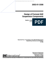 Design of Formula SAE Suspension Components