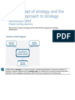 The Concept of Strategy and The Rational Approach To Strategy Development