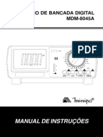 Multímetro de Bancada Digital Mdm-8045a