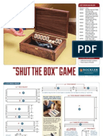 Shut The Box Diy Plan