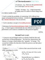 Second Law of Thermodynamics