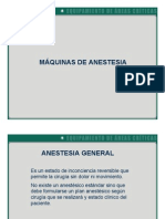 Maquinas de Anestesia