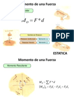 Estatica U3 Sistema Equivalente de Fuerzas