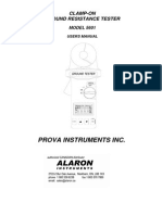 Manual de Operación Terrometro de Gancho