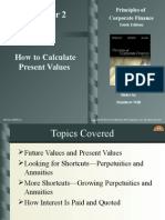 How To Calculate Present Values: Principles of Corporate Finance