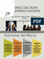 Marco de Buen Desempeño Docente - 2015