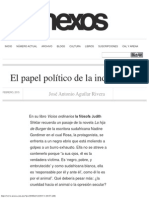 El Papel Político de La Indignación