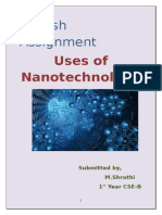 English Assignment-Uses of Nanotechnology