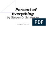 Steven D. Schroeder's "90 Percent of Everything"