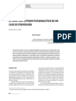 Santander, Pablo - El Caso Del Tila, Estudio Psicoanalítico PDF