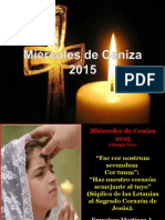 Miércoles de Ceniza 2015