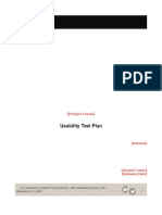 Usability Test Plan