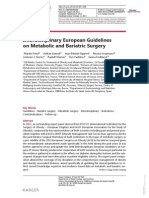 EASO IFSO EC Guidelines On Metabolic and Bariatric Surgery