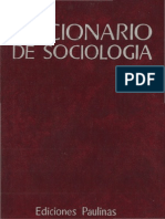 Diccionario de Sociologia