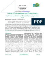 Pharmacognosy and Phytochemistry