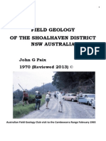 Field Geology of The Shoalhaven District John Paix 1970