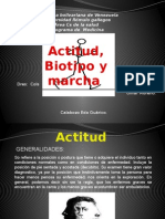 Semiologia - Actitud Biotipo y Marcha