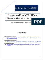 Mise en Place D'un VPN Site-To-Site Avec Azure (Tuto de A À Z)