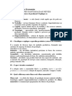 Questionário de Economia para Respondido