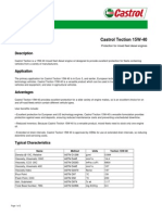 Castrol Tection 15W-40: Description