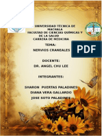 Informe Pares Craneales Neuroanatomia